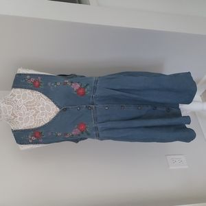 Vintage Jane Ashley denim dress size M